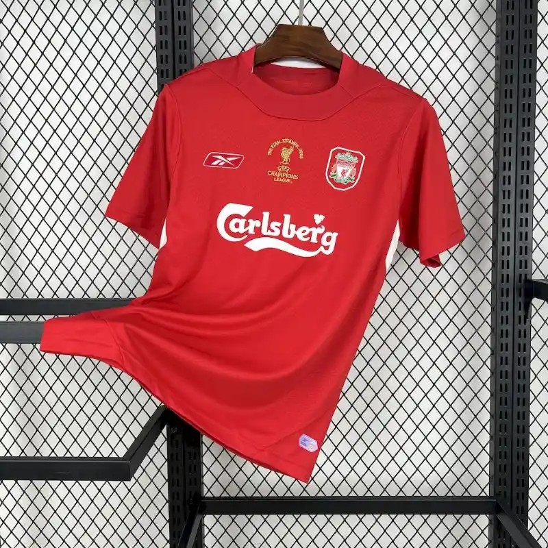 Liverpool 2005 home jersey